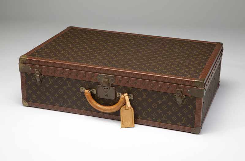 Appraisal: Circa the lock plate marked ''Louis Vuitton Made in France''