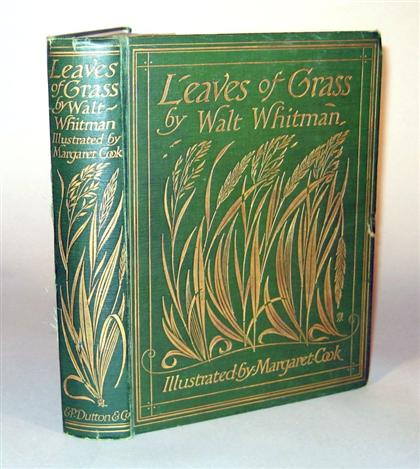 Appraisal: vols Illustrated Poetry Cook Margaret illustrator Whitman Walt Leaves of