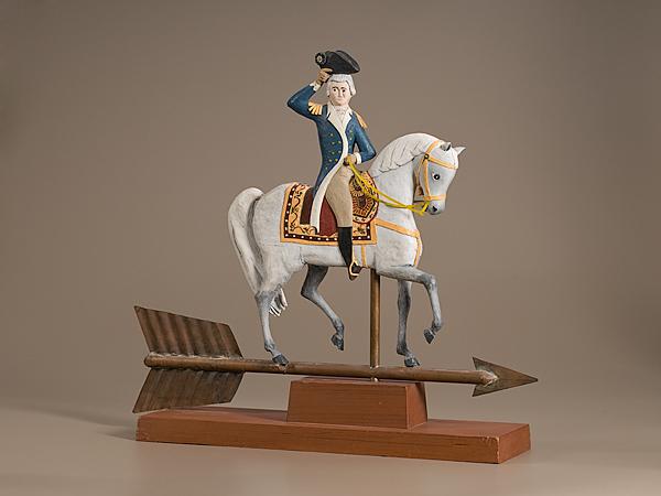 Appraisal: TH CENTURY FOLK ART OF GEORGE WASHINGTON Dayton Ohio ca