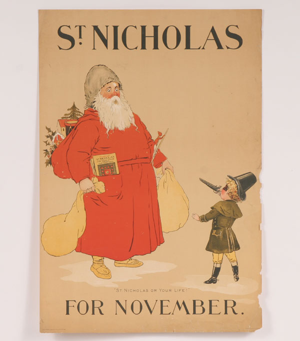 Appraisal: St Nicholas for November St Nicholas or Your Life lithograph