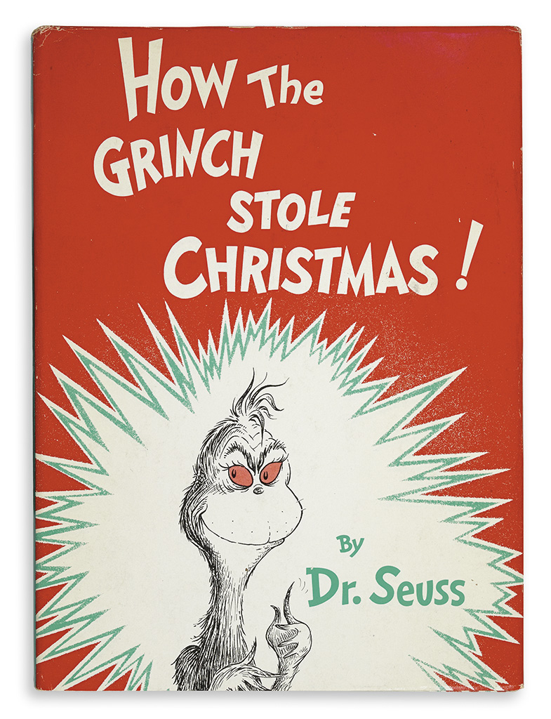 Appraisal: CHILDREN'S LITERATURE SEUSS DR Theodor Geisel How the Grinch Stole