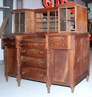 Appraisal: Tennessee Sideboard x x Holly Wood inlaid escutcheon original finish