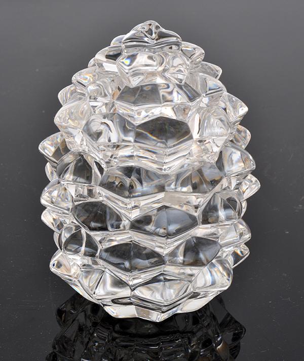 Appraisal: A CRYSTAL TRINKET BY TIFFANY CO A CRYSTAL TRINKET BY