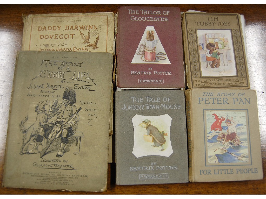 Appraisal: Two Beatrix Potter firsts 'The Tailor of Gloucester' and 'The