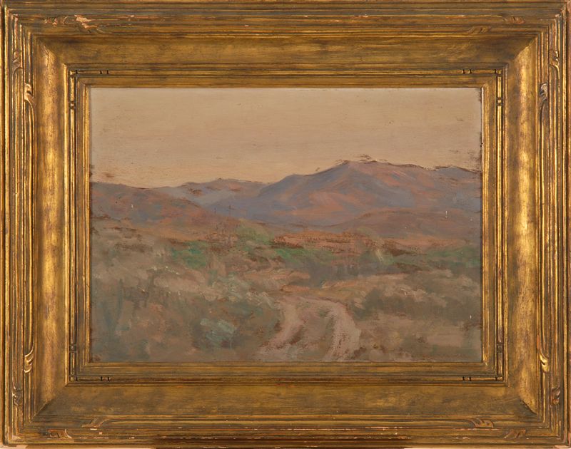 Appraisal: STEPHEN SEYMOUR THOMASAmerican - San Rafael Mountains from Crib of