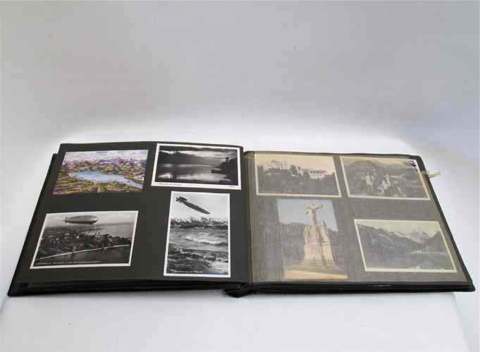 Appraisal: POSTCARD ALBUM containing more than picture postcards of Germany Austria