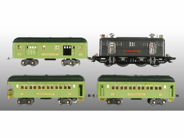 Appraisal: Lionel Standard Gauge E Train Set with Box Description Lionel