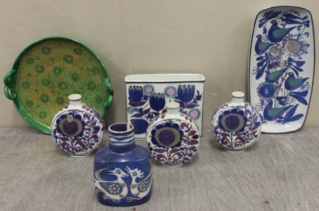 Appraisal: Danish Midcentury Porcelain Lot Includes pieces of Pajmco and a