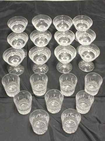 Appraisal: Waterford Glass Stemware Lot Tumblers and glasses From a Manhasset