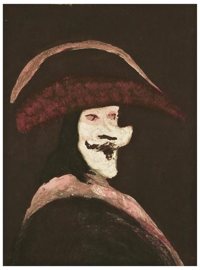 Appraisal: Luis Filcer b Cyrano Mixograph printed in colors signed in