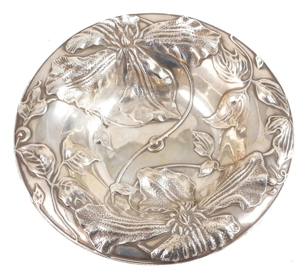 Appraisal: STERLING SILVER ART NOUVEAU BOWL