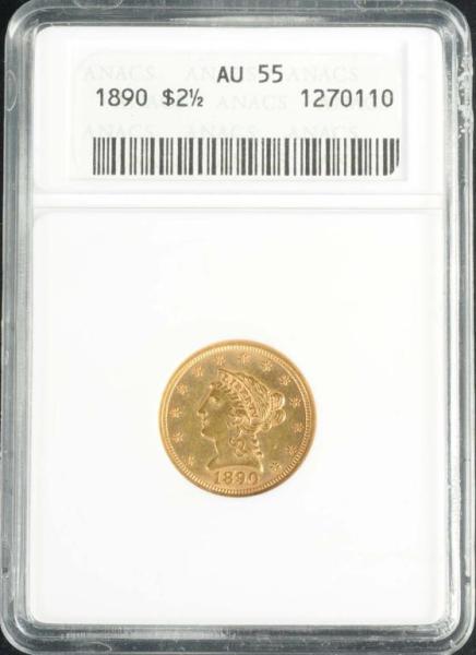 Appraisal: Coronet Gold Eagle AU Description Graded by ANACS Condition AU-