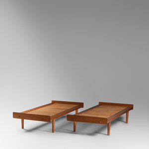 Appraisal: Ejvind Johansson Danish b Pair of Daybeds Model G FDB