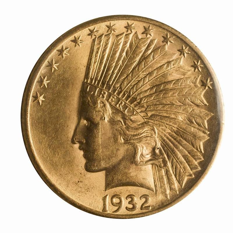 Appraisal: U S Eagle Indian Head AV U S Eagle Indian