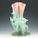 Appraisal: Hull Novelty deer vase Marked Hull USA Mint and uncrazed