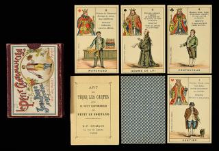 Appraisal: Le Petit Cartomancien Jeu Bonne Aventure Fortune Telling Cards Paris