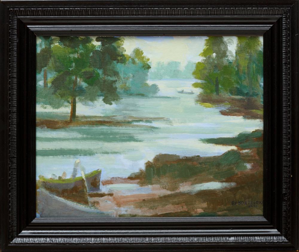 Appraisal: Bruce Bordelon American Louisiana b Lake Bistineau Louisiana oil on