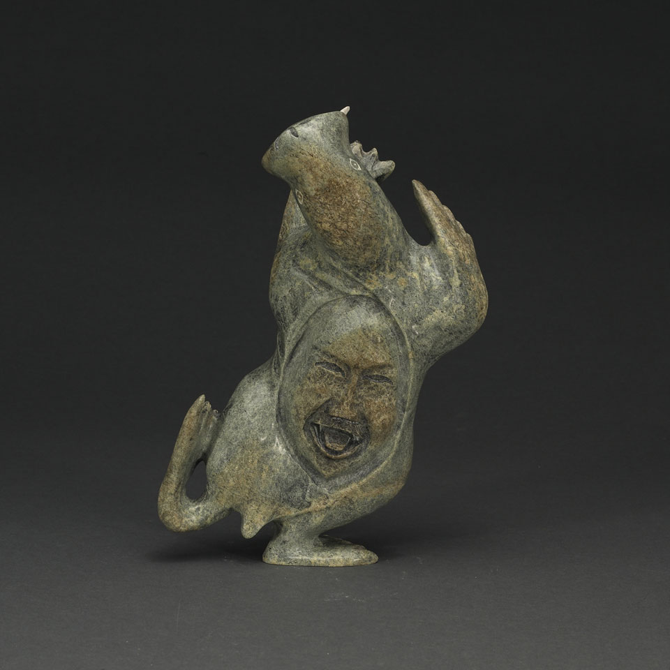 Appraisal: KELLYPALIK QIMIRPIK - E - Cape Dorset DANCING WALRUS SHAMAN