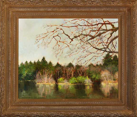 Appraisal: Mary Anna Goetz American New York b Pond on Zena