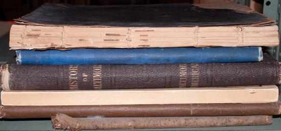 Appraisal: Books Baltimore Promotional six volumes promoting the city including ''Half-century's