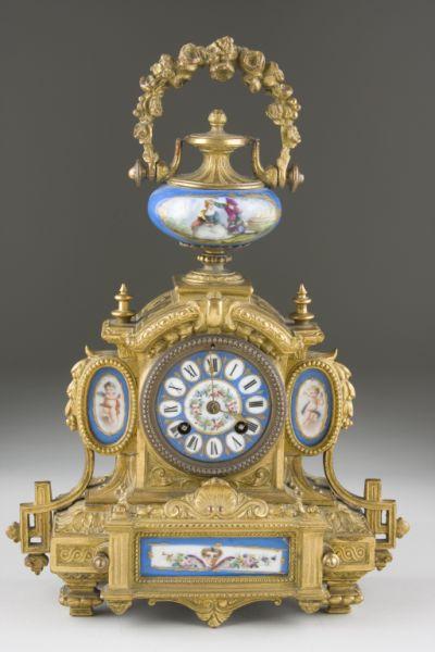 Appraisal: P H Mourey French Mantel Clock late th c time