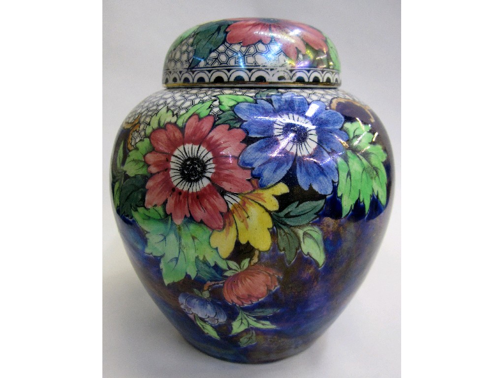 Appraisal: Maling ginger jar and cover pattern number