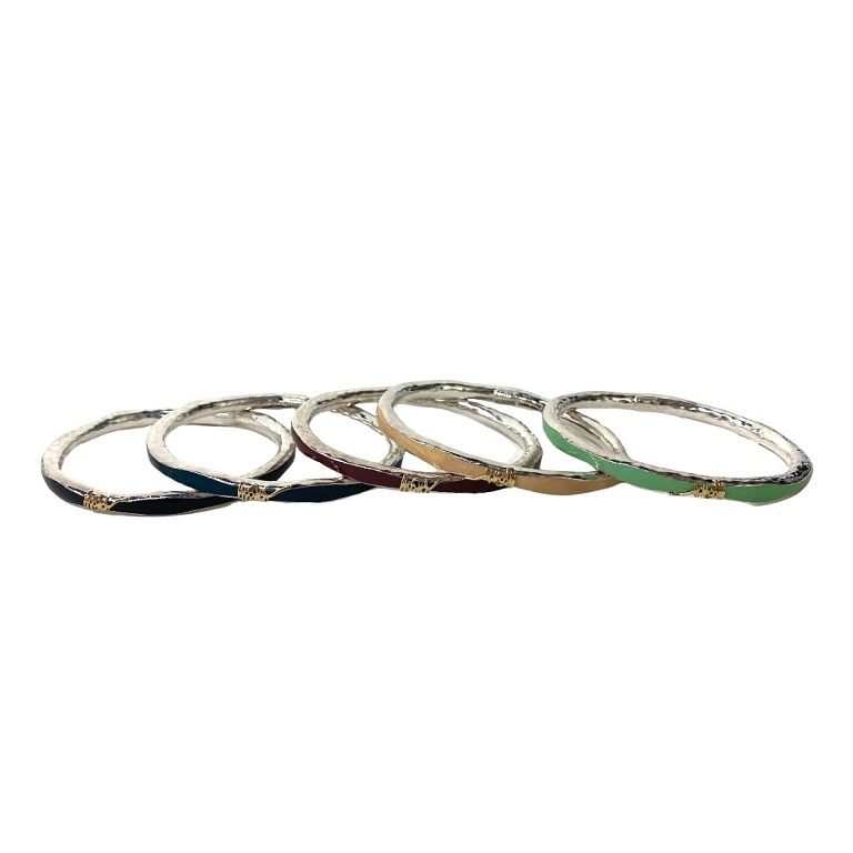 Appraisal: Ippolita Sterling Silver Assorted Bangles Ippolita Sterling Silver Assorted Bangles