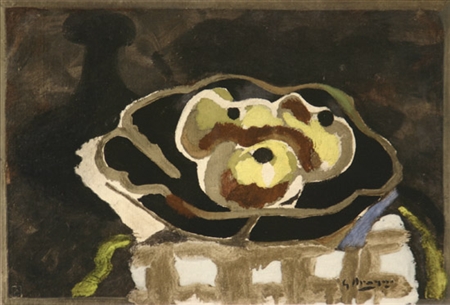 Appraisal: After Georges Braque French - Still Life with Apples Lithograph