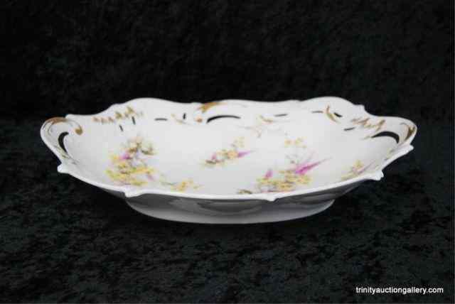 Appraisal: Vintage German Fine China Open Vegetable BowlFrom the estate is