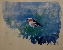 Appraisal: Drago Marin Predrag Cherina born The Bird lithograph initialled 'DMC'