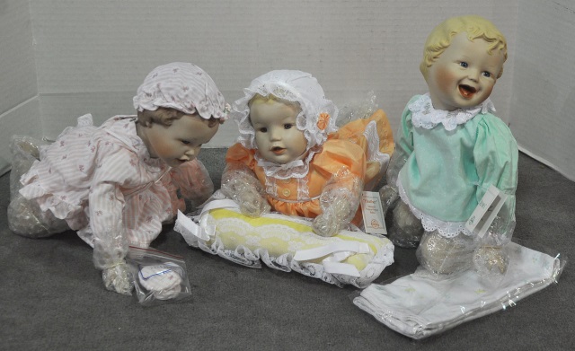 Appraisal: Three Porcelain Artist DollsBy Yolanda Bello Including Heather Jessica and