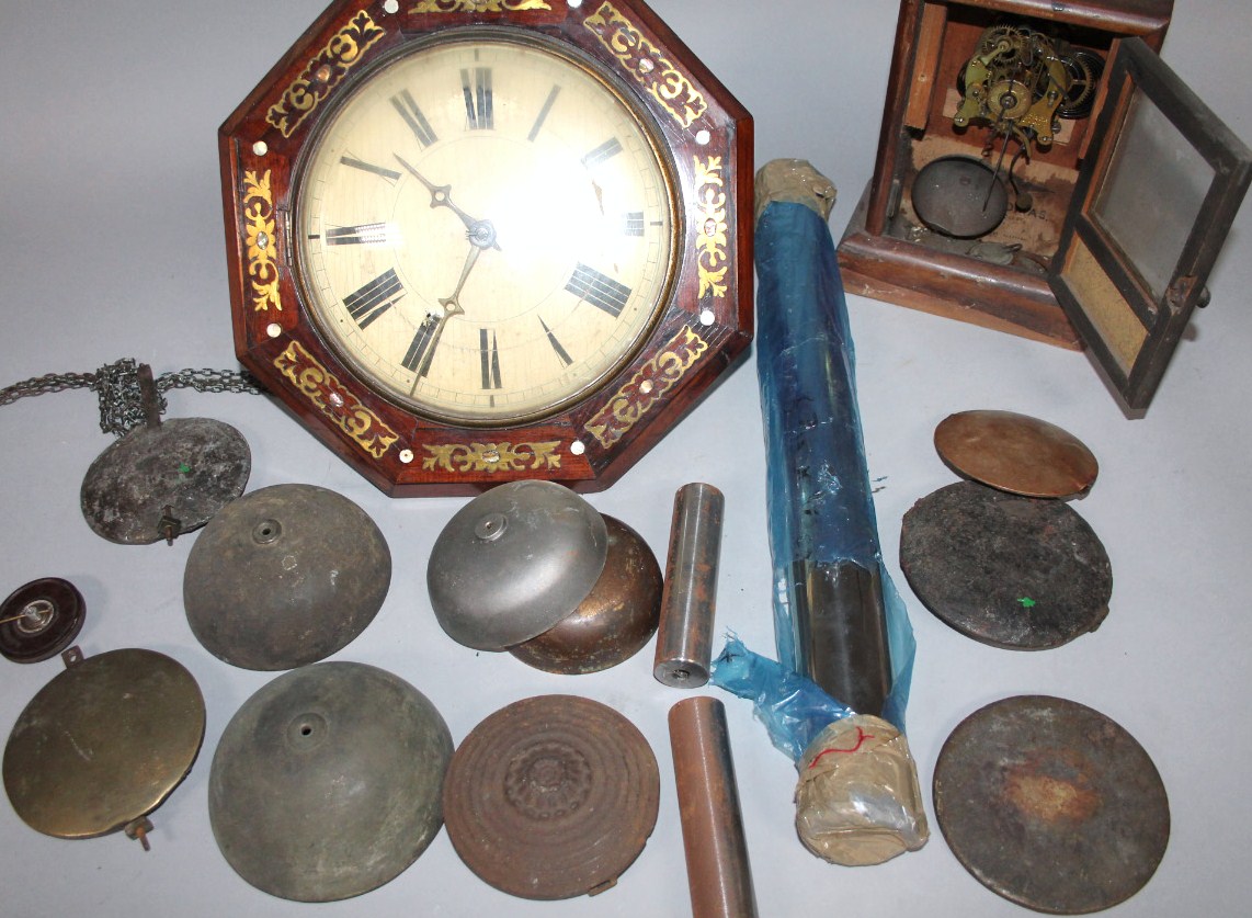 Appraisal: Various part clock works and workings etc to include a