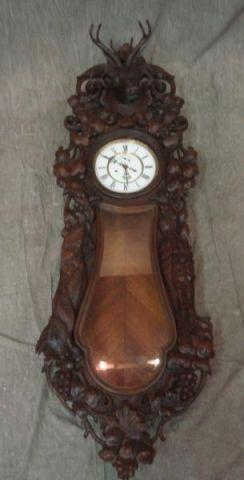 Appraisal: German Black Forest Clock From a Bedford home Dimensions high