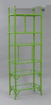 Appraisal: Modern Etagere Proceeds from the sale of this item will