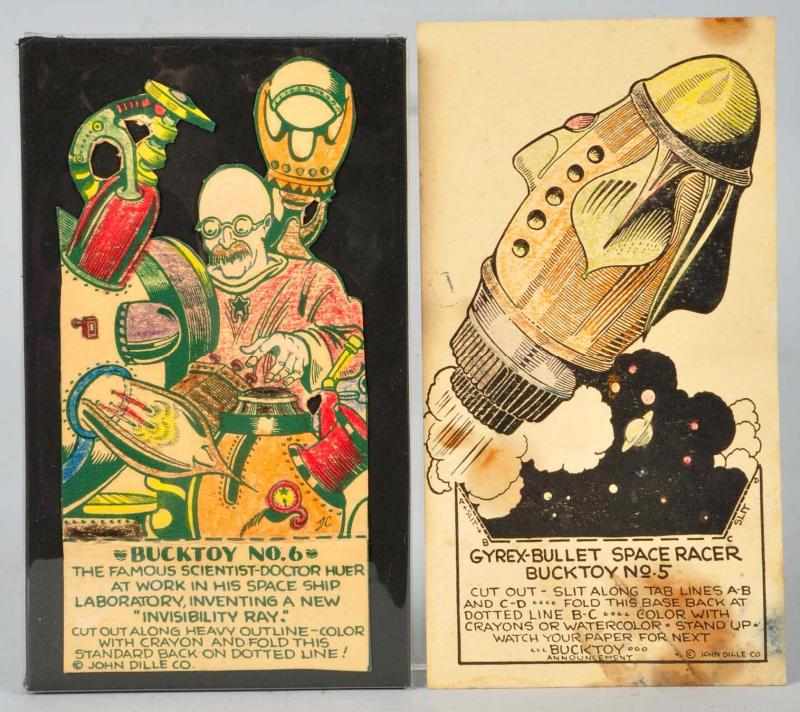 Appraisal: Lot of Bucktoy Cards Description Circa to Includes no and