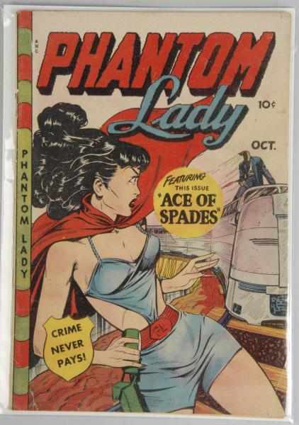 Appraisal: Phantom Lady Comic No Description This highly desirable comic lays