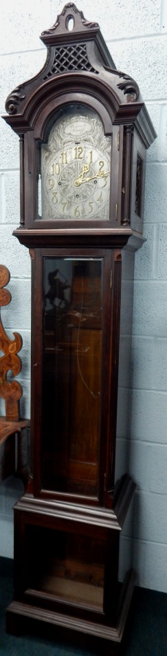 Appraisal: Thackwell Cardiff A late th early thC longcase clock with