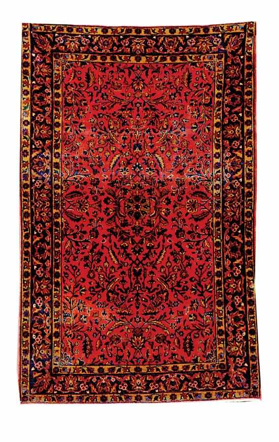 Appraisal: Antique Persian Kashan carpet circa ' '' x ' ''