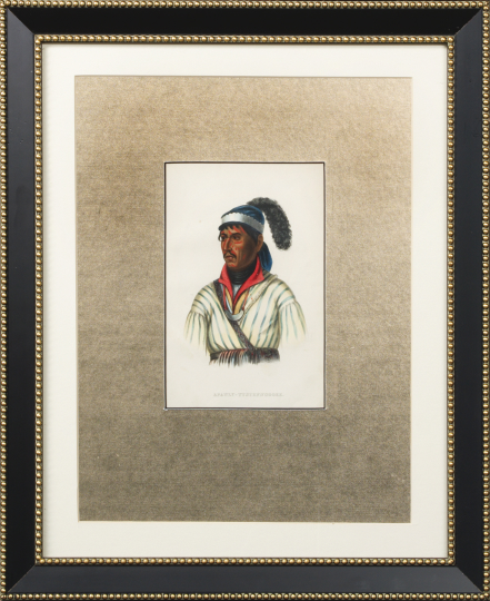 Appraisal: McKenney Hall American th Century Apualy-Tustennuggee and FOKE-LUSTE-HAJO A Seminole