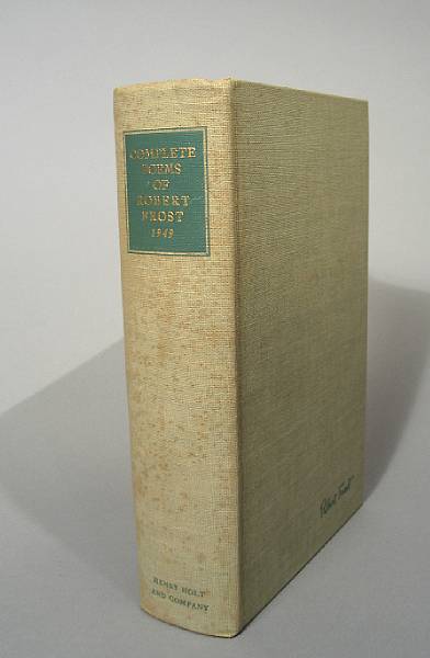 Appraisal: Literature Complete Poems of Robert Frost New York Henry Holt