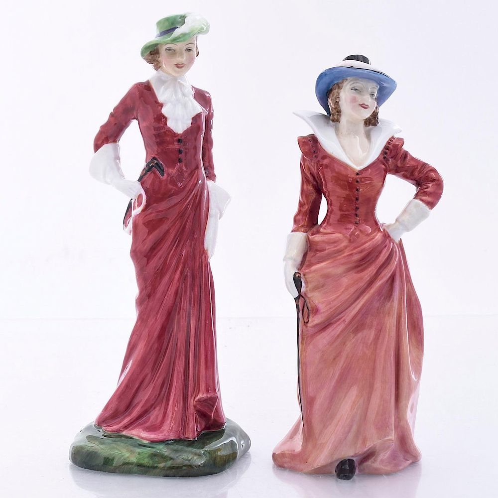 Appraisal: ROYAL DOULTON FIGURINES KAREN MARIANNE Karen HN Marianne HN -