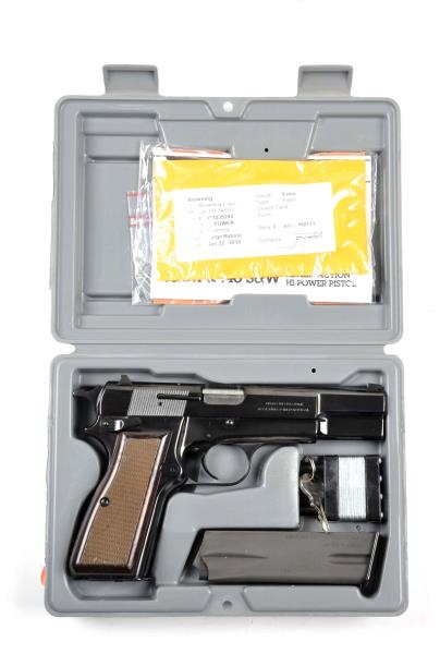 Appraisal: MIB Browning Hi - Power Semi-Automatic Pistol Serial ZM Pistol