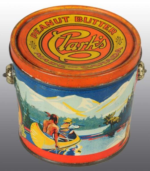 Appraisal: Clark's Peanut Butter Pail Description Made in Canada and marked