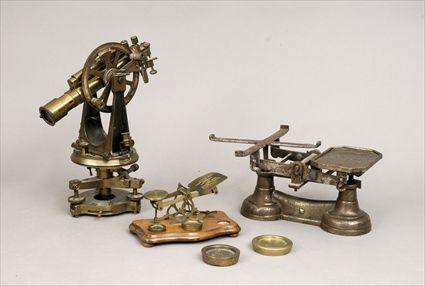 Appraisal: English Brass Theodolite Stanley London Marked Together with an English