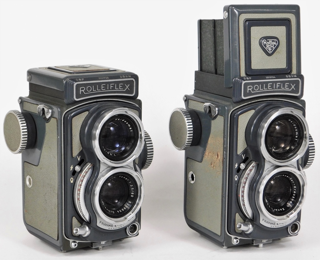 Appraisal: ROLLEI GRAY ROLLEIFLEX X GRAY BABY CAMERA Rollei Automatic Rolleiflex