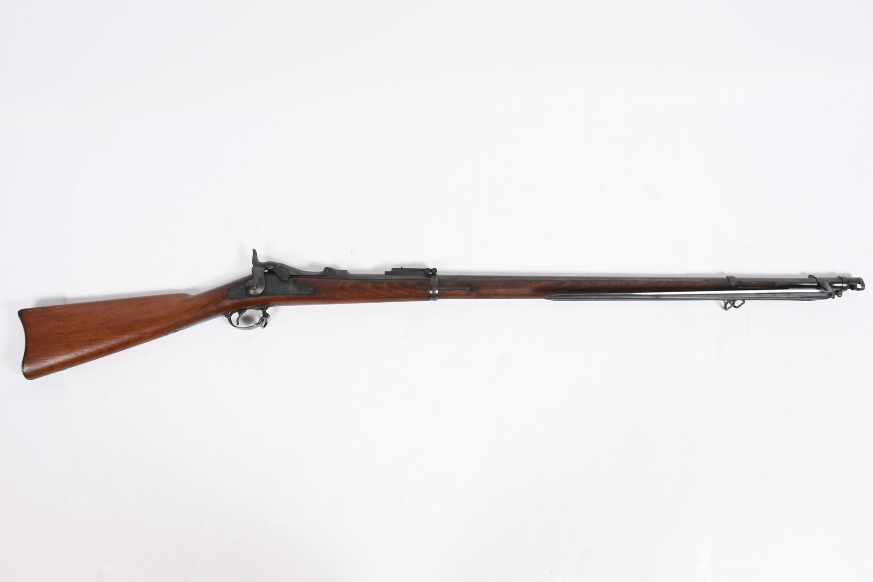 Appraisal: SPRINGFIELD MODEL TRAPDOOR RIFLE With bayonet serial number