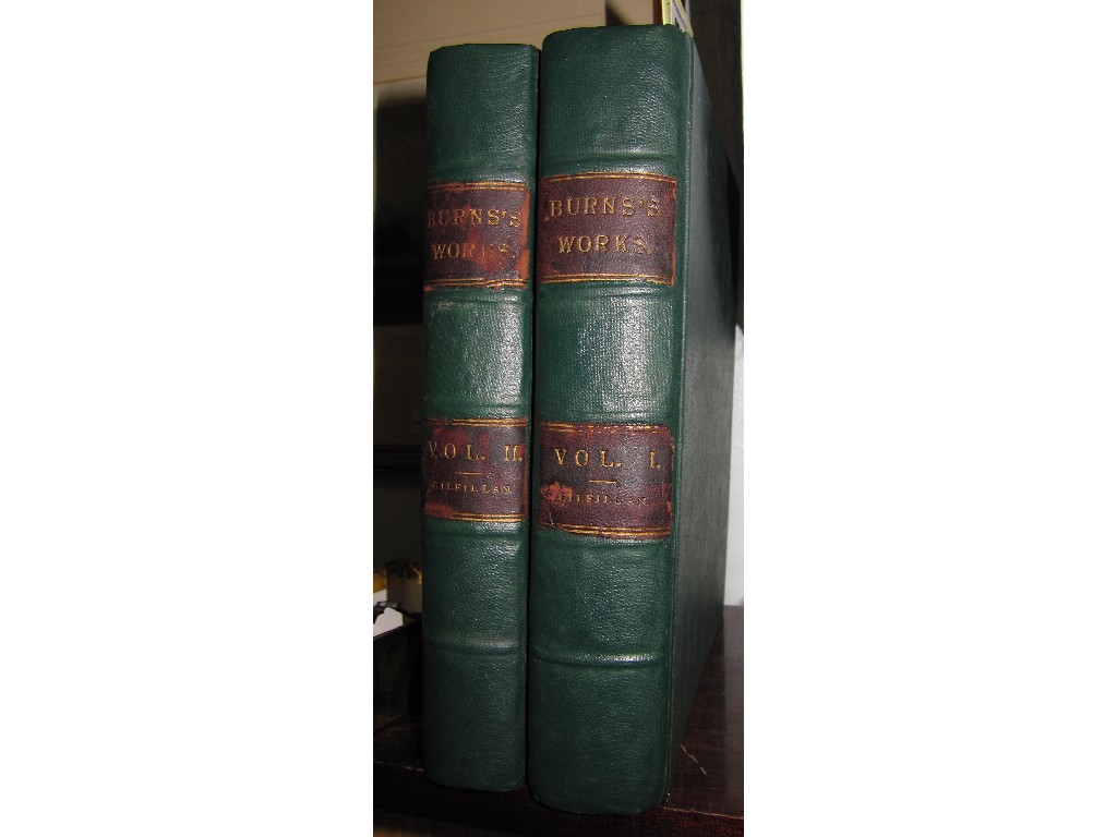 Appraisal: Two volumes of Burns Works