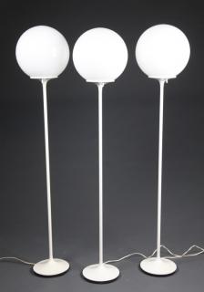 Appraisal: Stemlite floor lamps by Design Line A group of three