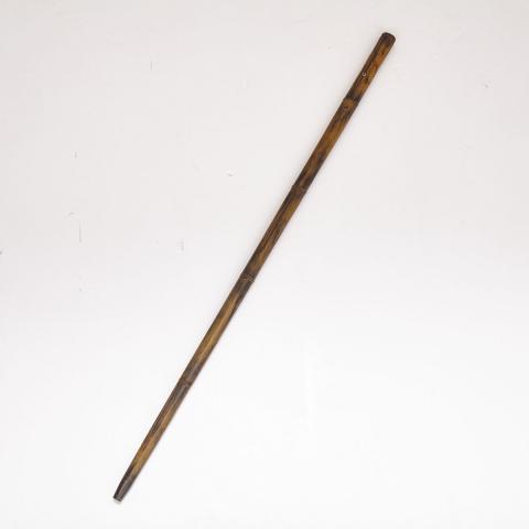 Appraisal: Japanese Faux Bamboo Sword Gadget Cane early th century