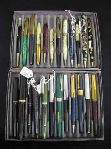 Appraisal: Lot of Fountain Pens Mechanical Pencils wide variety